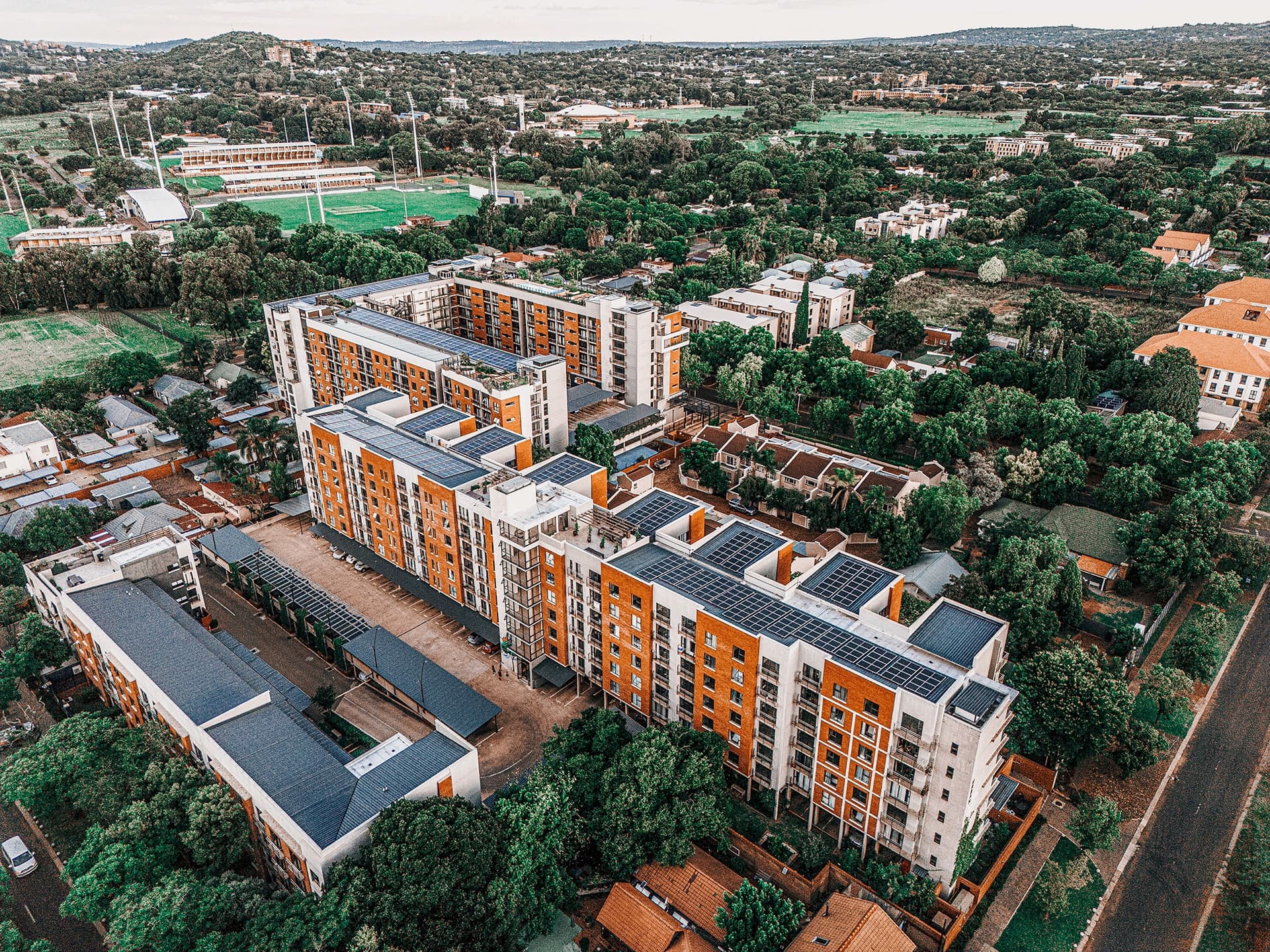 Urban Quarter residential blocks