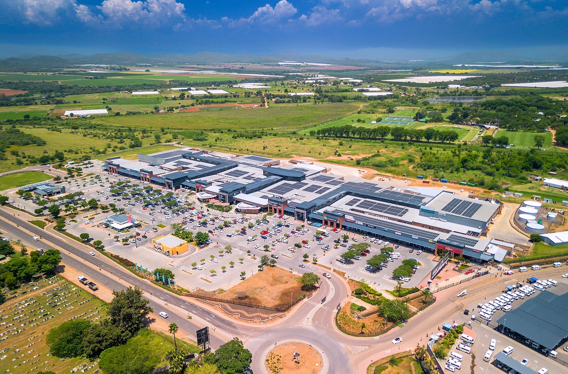 Groblersdal Mall panorama